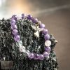 Ametiszt 8 mm golyós karkötő Ametiszt 8 mm golyós karkötő